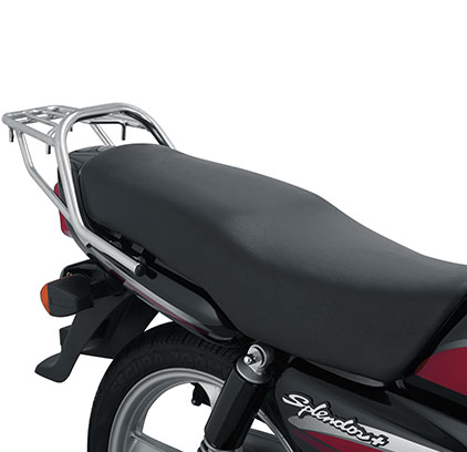Long Seat & 5-step Adjustable Rear Suspension for All Road Comfort