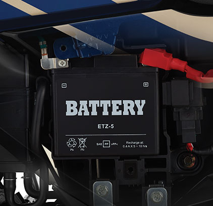Maintenance Free Battery for Longer Life