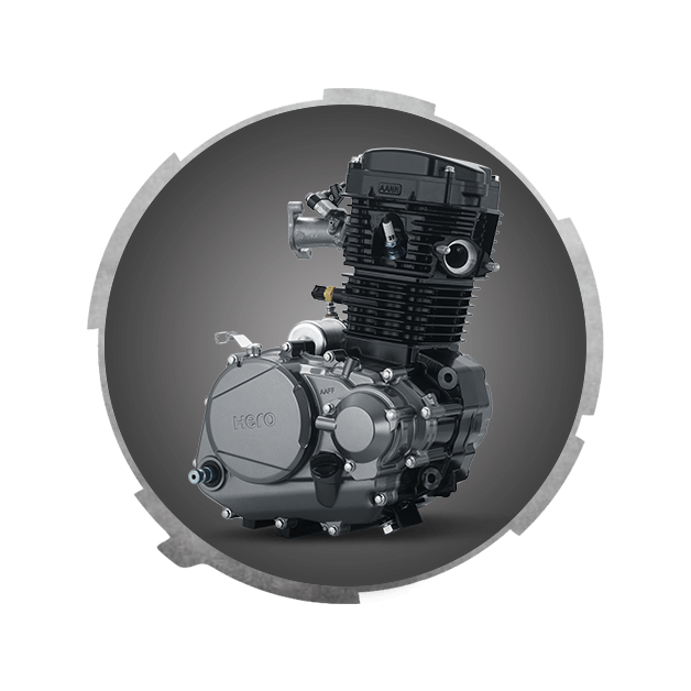 Powerful 125 cc Engine
